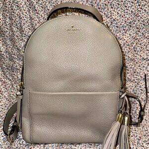 Kate Spade Atwood Place Small Bradley Backpack- Gray